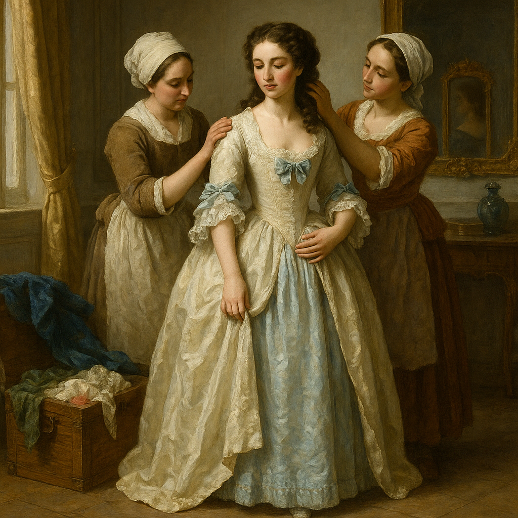 «Легкий» утренний наряд. Создано ИИ