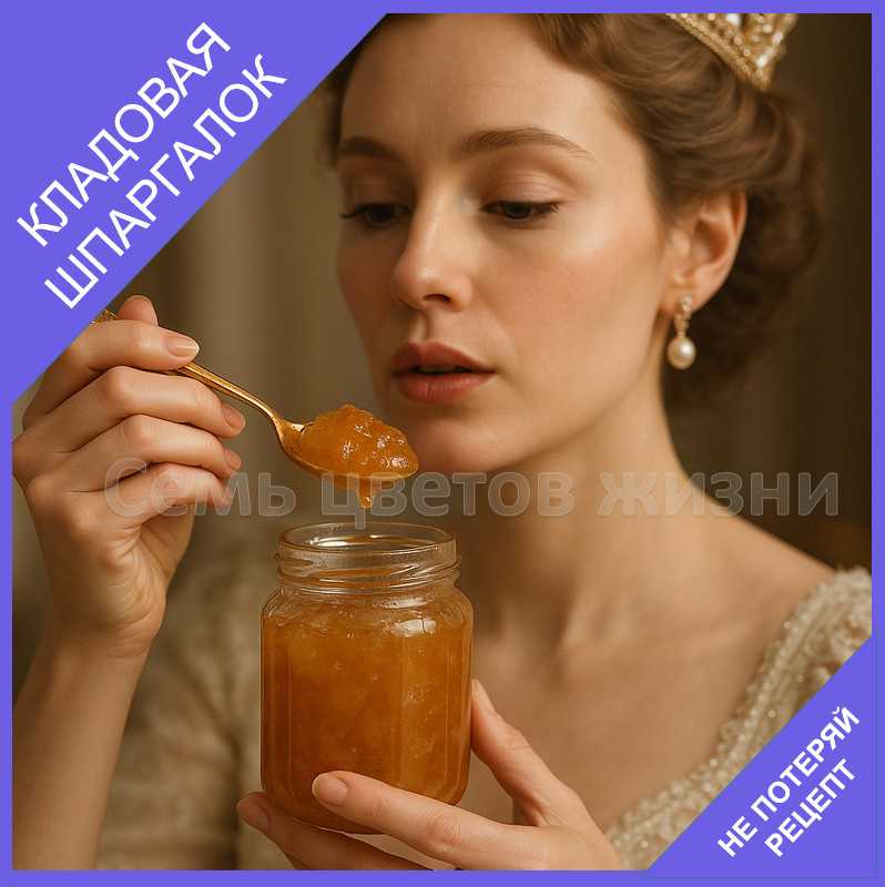 Грушевый джем- Это сладкая драгоценность даже королев.