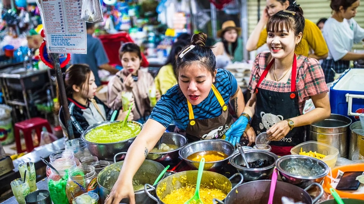 Дешёвая еда во Вьетнаме