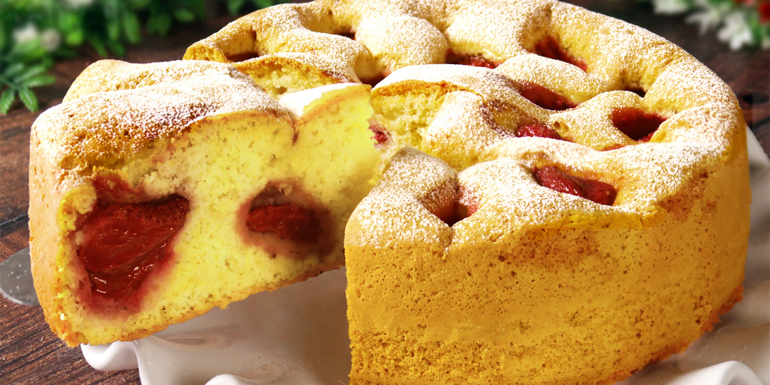 Вкуснейший пирог с ягодами, тает во рту! Просто и очень вкусно