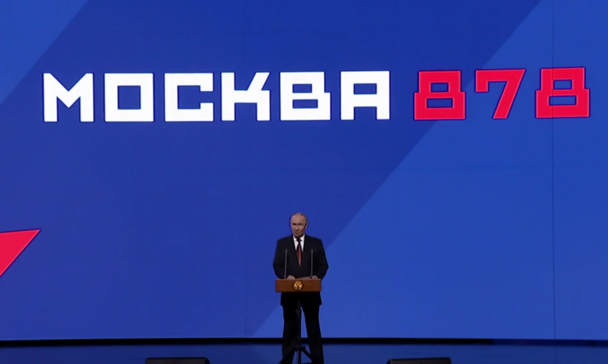    Владимир Путин / Источник: © Администрация президента России. Кадр из видео