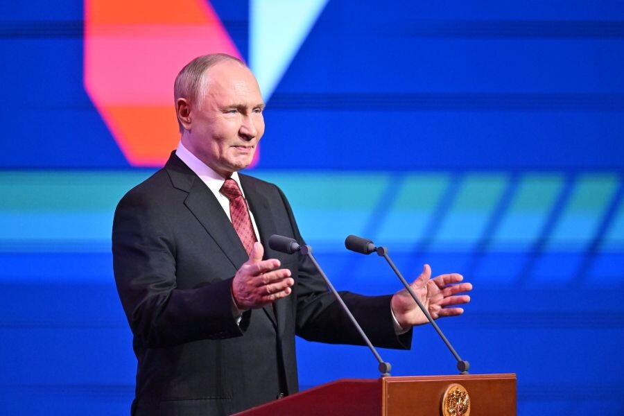    Президент РФ Владимир Путин / Источник: © Станислав Красильников/РИА Новости