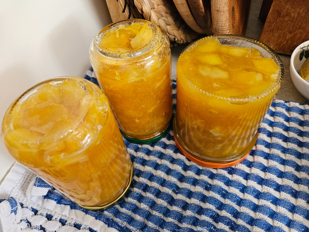 Яблочно-апельсиновое варенье