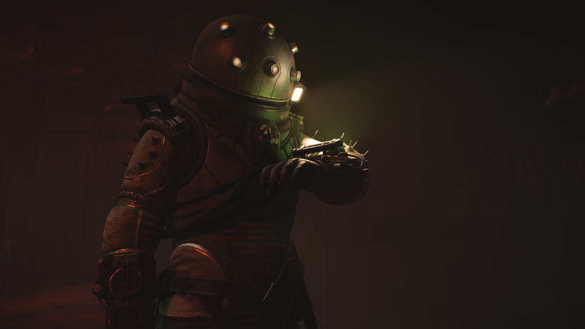 Скриншот. Cronos: The New Dawn. 2025 год. Разработчик: Bloober Team