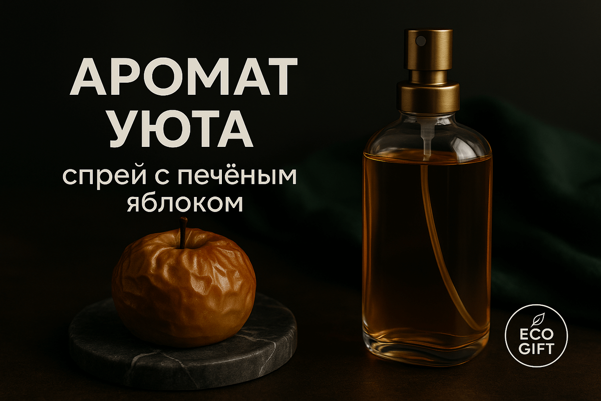    Спрей своими руками: запах печёных яблок за пару минут Марина Погодина