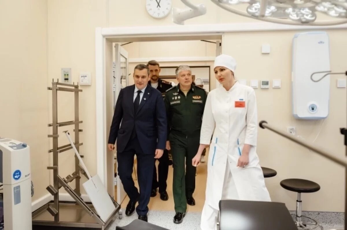    В Курске построили новый военный госпиталь