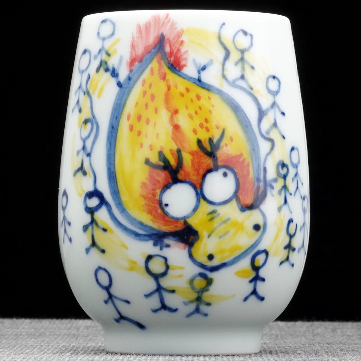 "Дракон среди людей" в технике уцай