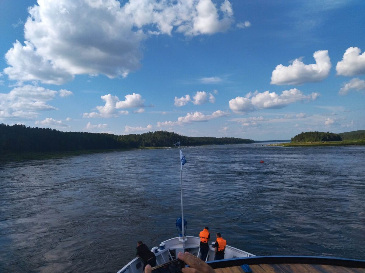Пейзажи Енисея. Все фото автора К. Каськаева