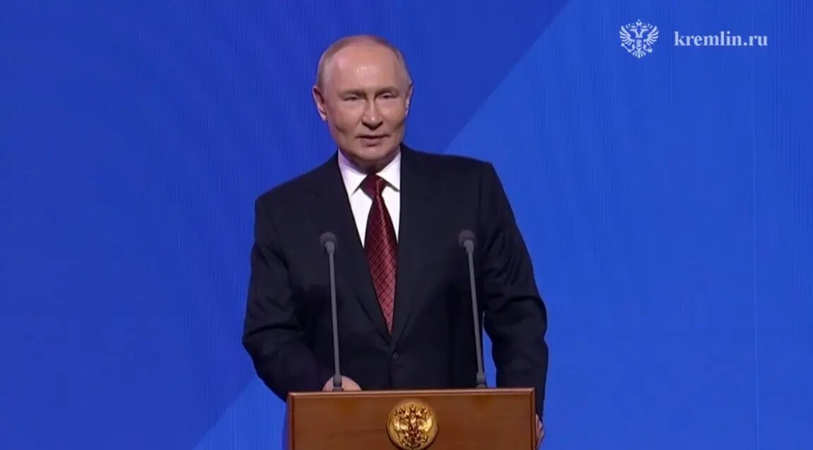    Владимир Путин. Фото: скриншот из видео пресс-службы Кремля.