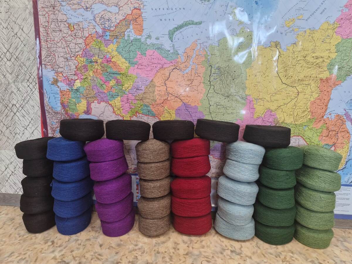 Пряжа от волонтеров. Рассказовская ангорка