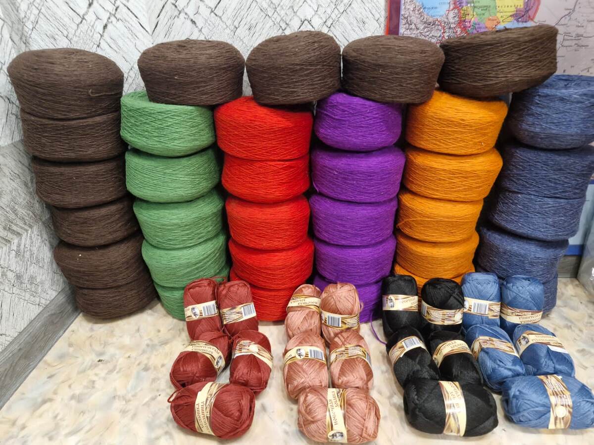 Пряжа от волонтеров. Рассказовская ангорка и пяточный капрон