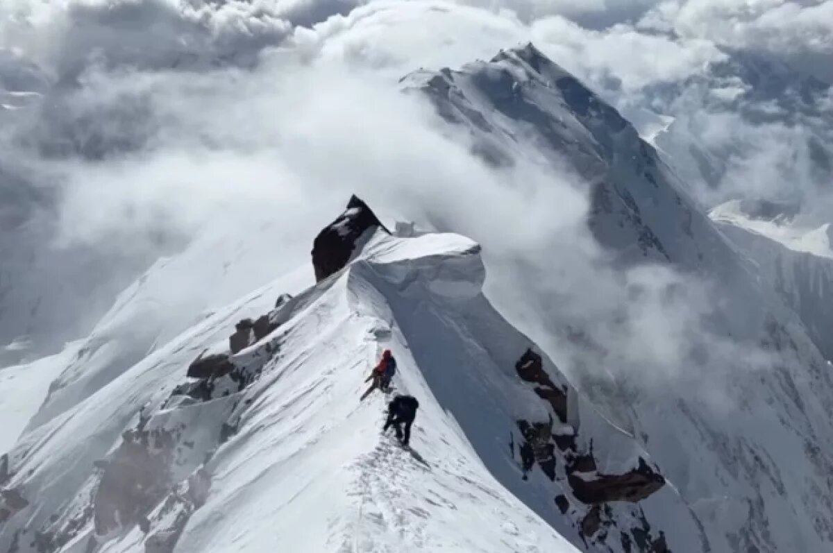    Опубликована карта восхождения Наговициной к Пику Победы