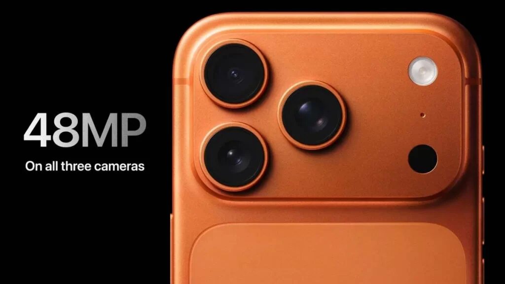 Новый внешний вид камеры iPhone 17 Pro