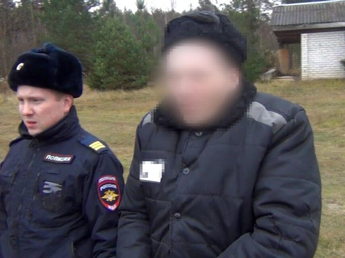    Денис Писчиков на месте одного из убийств© Фото : СУ СКР по Владимирской области