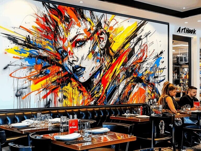    Граффити в ресторане: как сделать стены магнитом для гостей и выделиться среди конкурентов Art-Hook.Ru