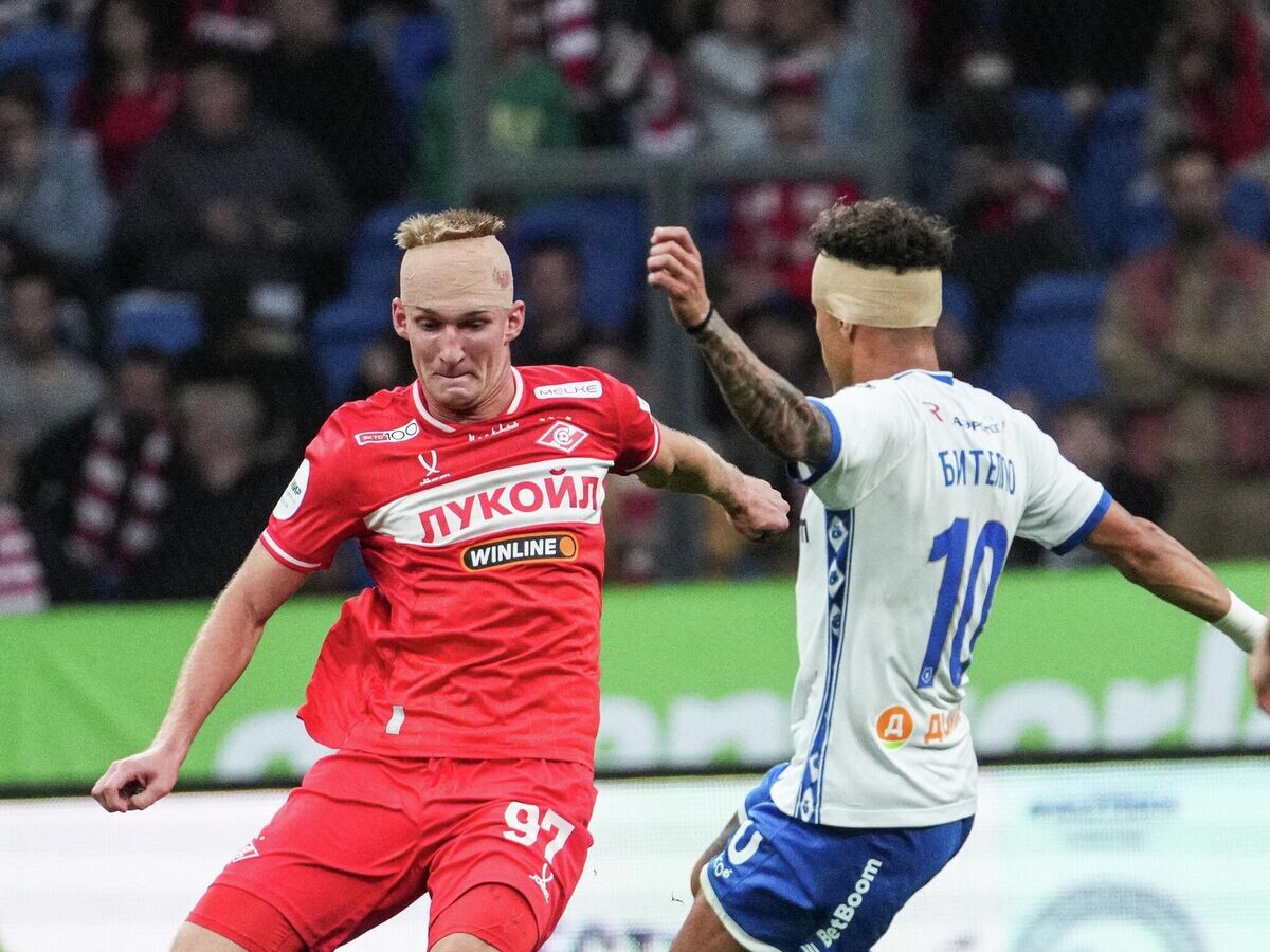    Футбол. РПЛ. Матч "Динамо" (Москва) - "Спартак" (Москва)© РИА Новости / Александр Вильф