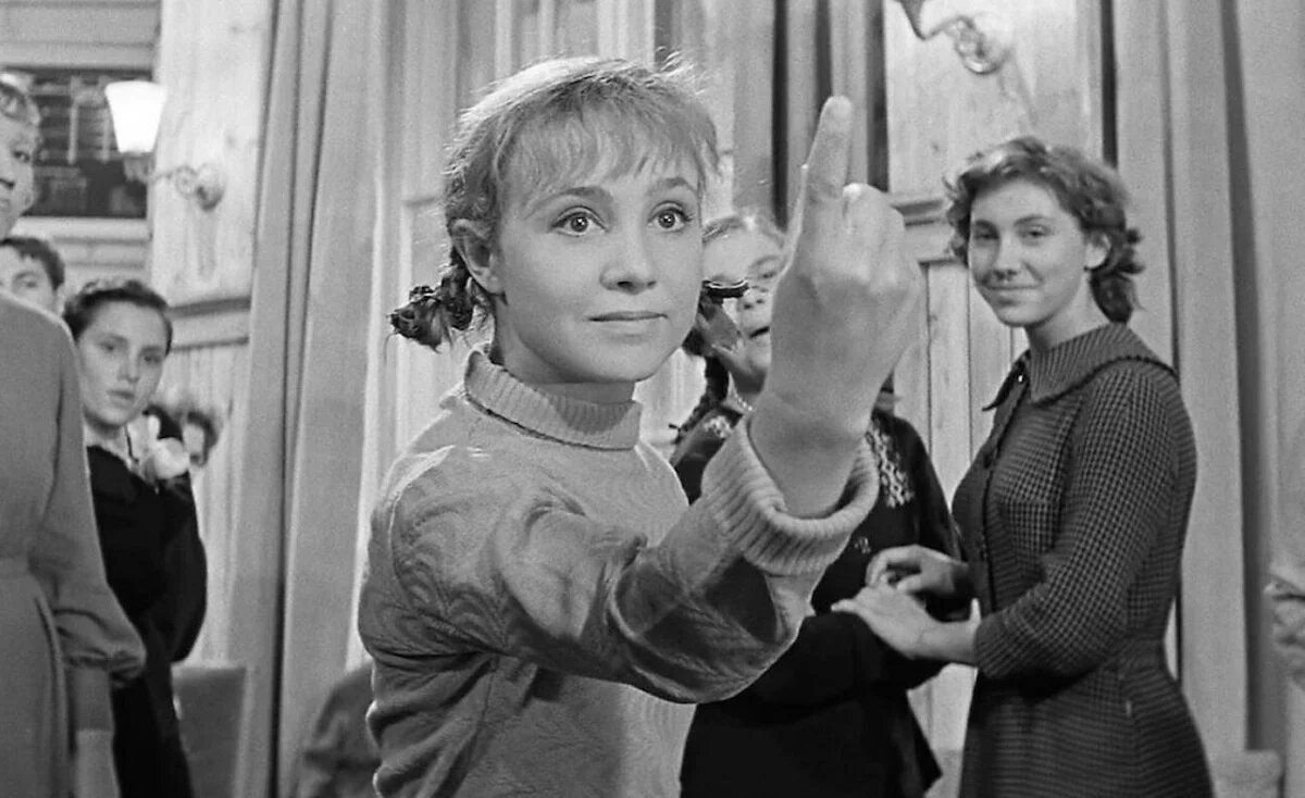 Надежда Румянцева в роли Тоси Кислицыной в фильме «Девчата»