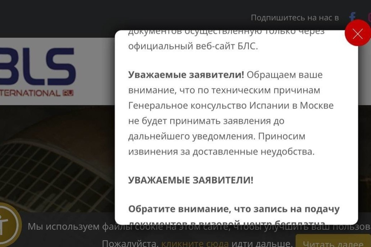   скриншот с сайта blsspainrussia.ru