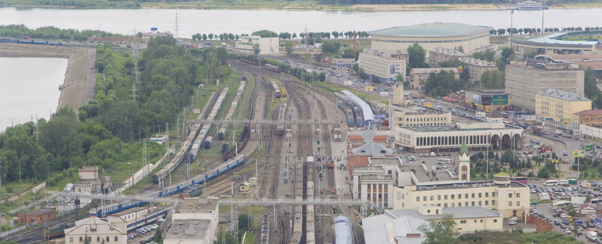 Казани Вокзал Поезд 2008г