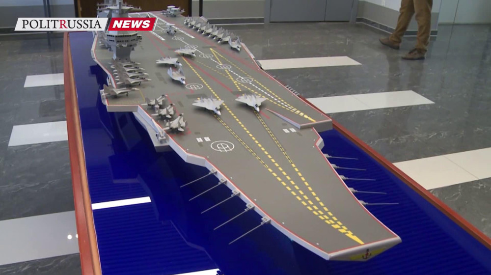    Шторм уже близко как Россия кует непотопляемый авианосец с ядерным сердцем