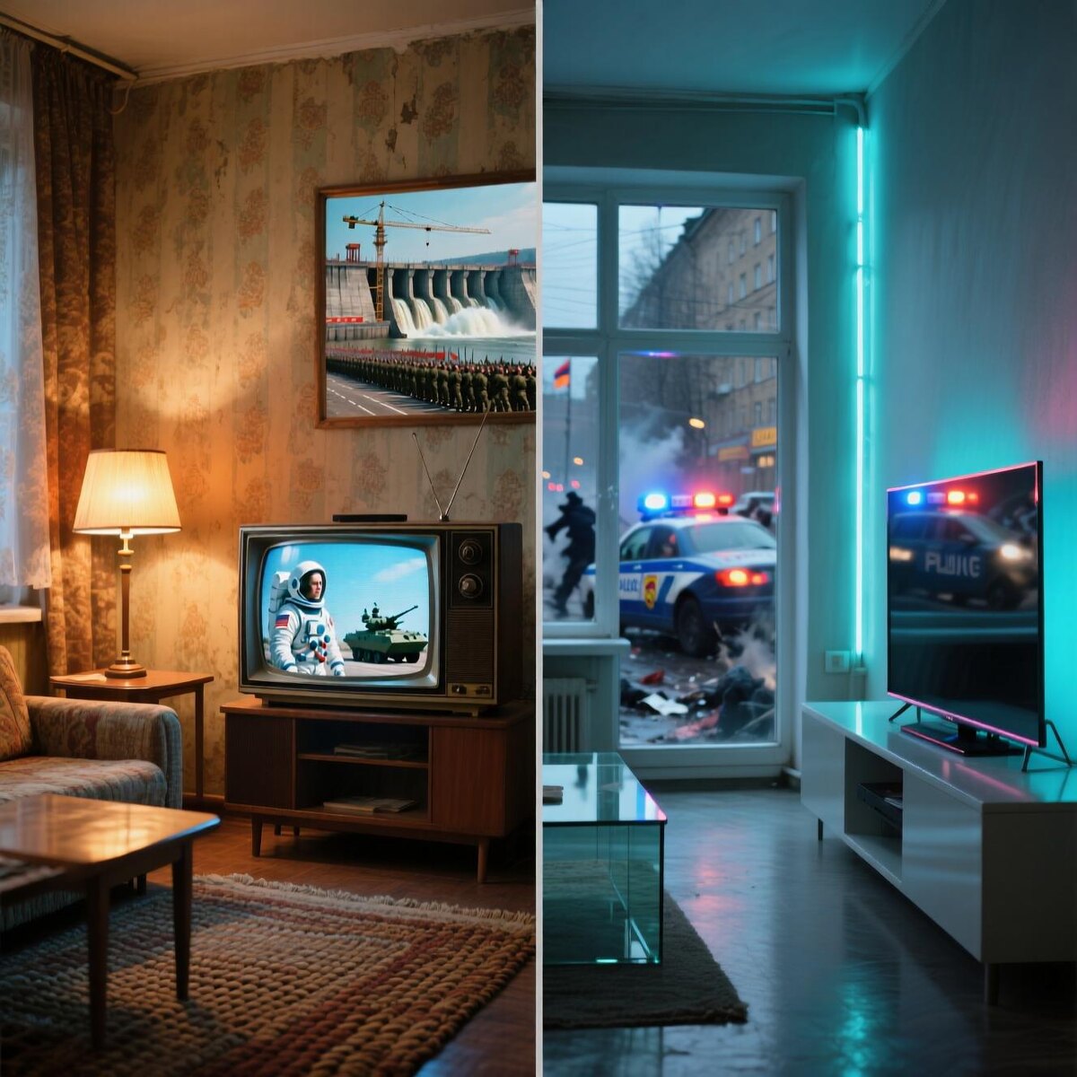 В советскую эпоху центральное телевидение было частью государственной машины