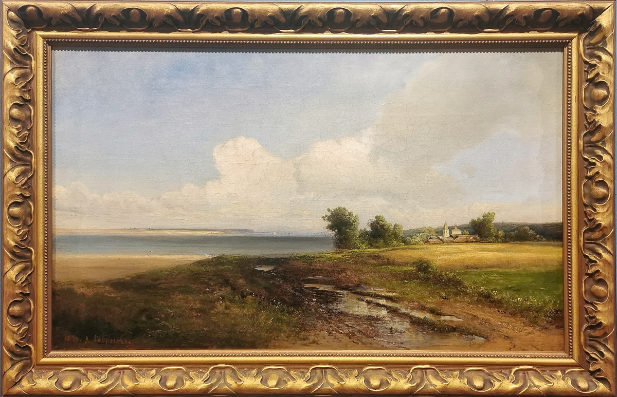 Саврасов А. К. "Волга". 1874 год.