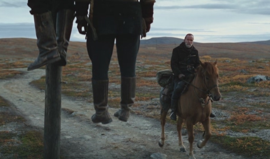 Финский золотоискатель Аатами Корпи. Кадр из фильма