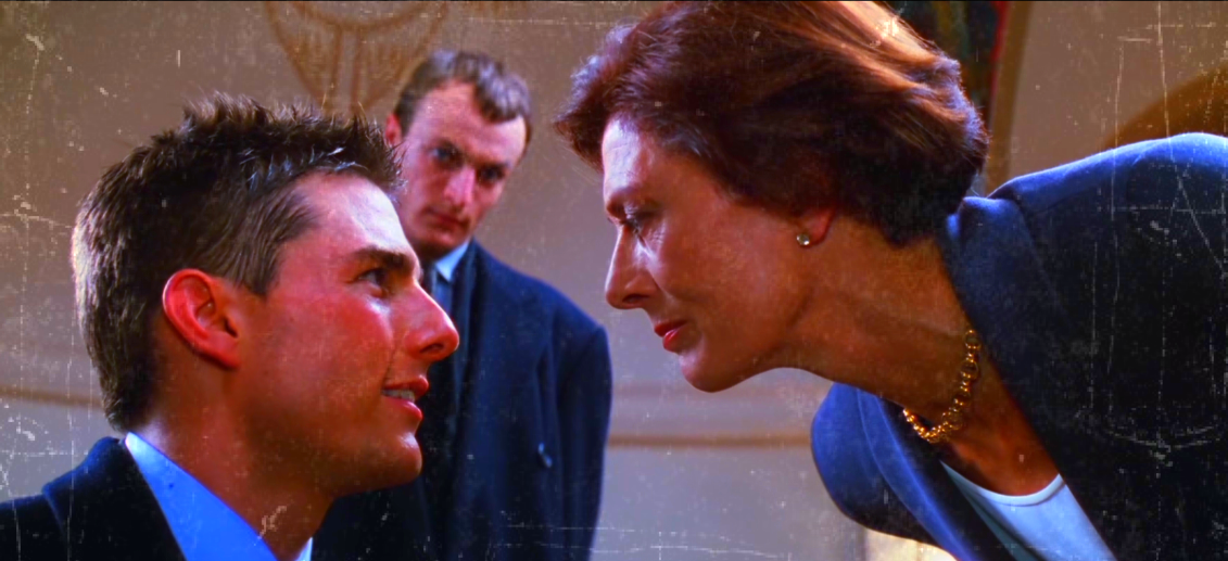 Актер кино Том Круз в фильме "Миссия невыполнима" 1996 год