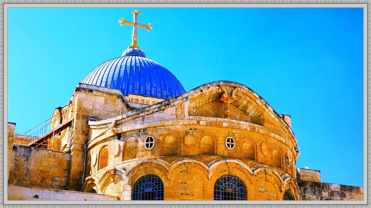 Храм гроба Господня из свободного источника