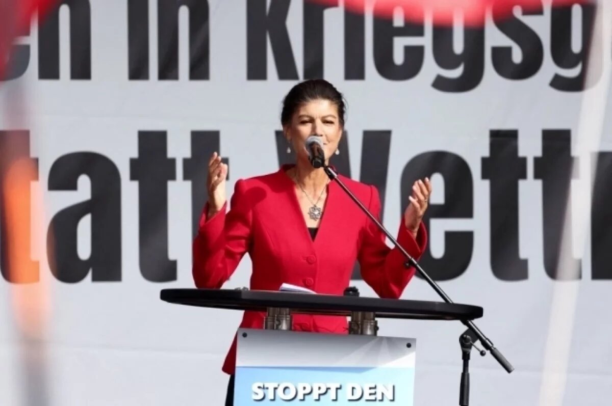    Вагенкнехт: Германии пришел бы конец в случае конфликта с Россией