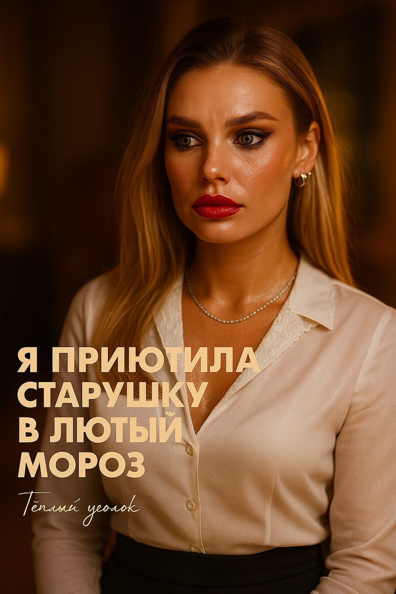 Я приютила старушку в лютый мороз. Утром ее не было, но во дворе стояла новая машина