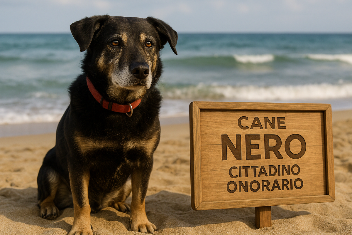 Неро каждый день приходил к пляжу и спасал тонущих детей, вытаскивая их за одежду.