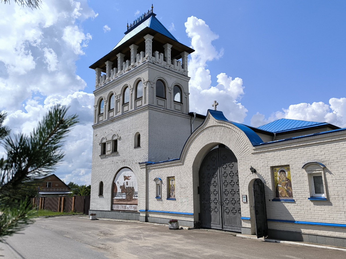 Здание диорамы со смотровой площадкой