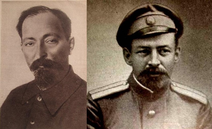 Дзержинский слева, Ульянов справа