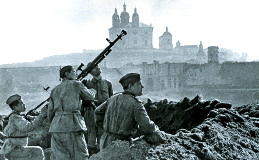 Зенитчики РККА в годы ВОВ.