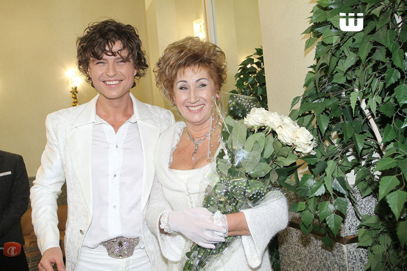 Свадьба Прохора Шаляпина и Ларисы Копенкиной / фото mk.ru