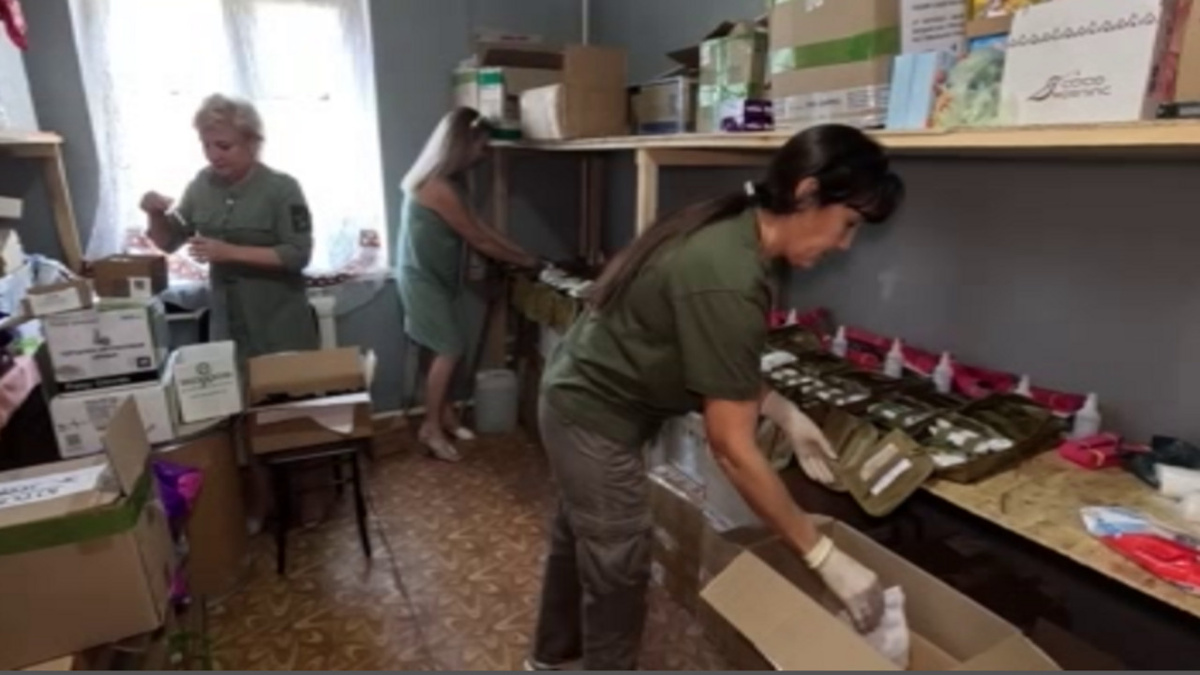    Курский штаб "Надежный тыл": помощь фронту и выбор будущего