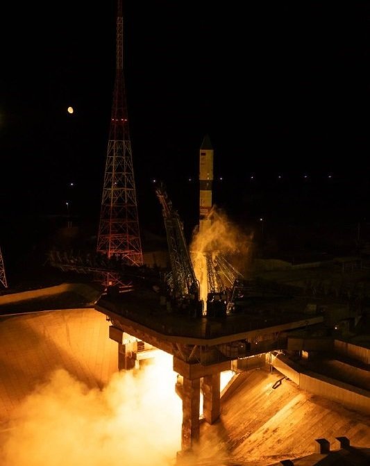     Запуск «Союза-2.1а» с «Прогрессом МС-32». Фото: Иван Тимошенко