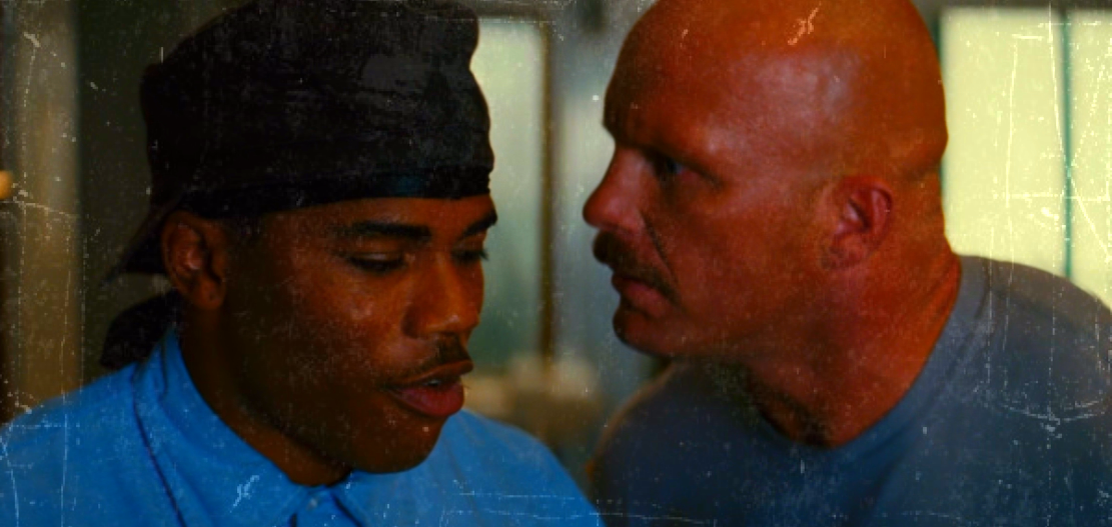 Реппер Nelly и Стив Остин в фильме "Все или ничего"