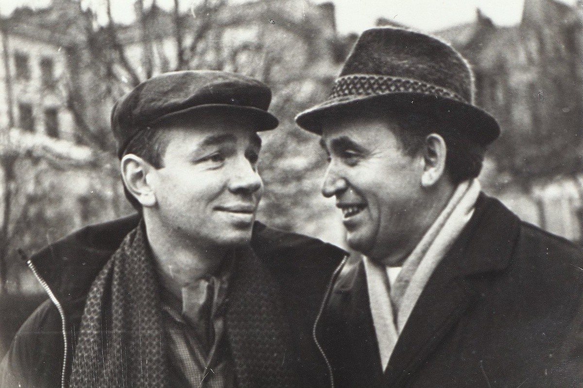 А. Вознесениский и В. Боков