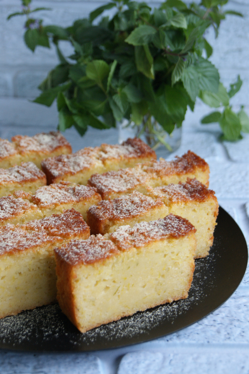Фото автора. Лимонный кекс с цуккини.