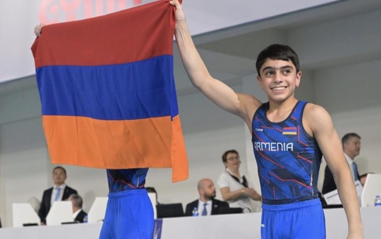 Новый элемент в спортивной гимнастике назвали именем 18-летнего Гамлета Манукяна