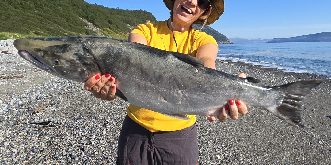 Рыбалка в Магадане.