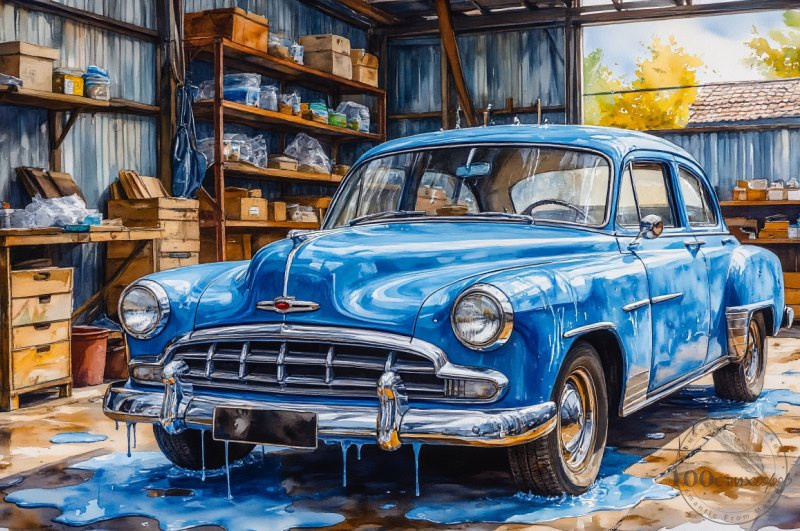 Неопрятный автомобиль