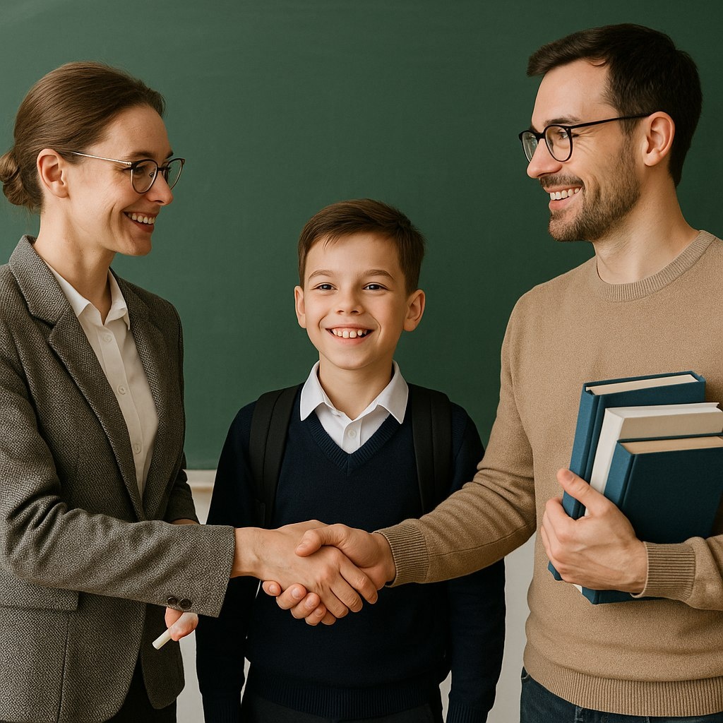 Учитель, ученик и репетитор должны быть в одной команде.