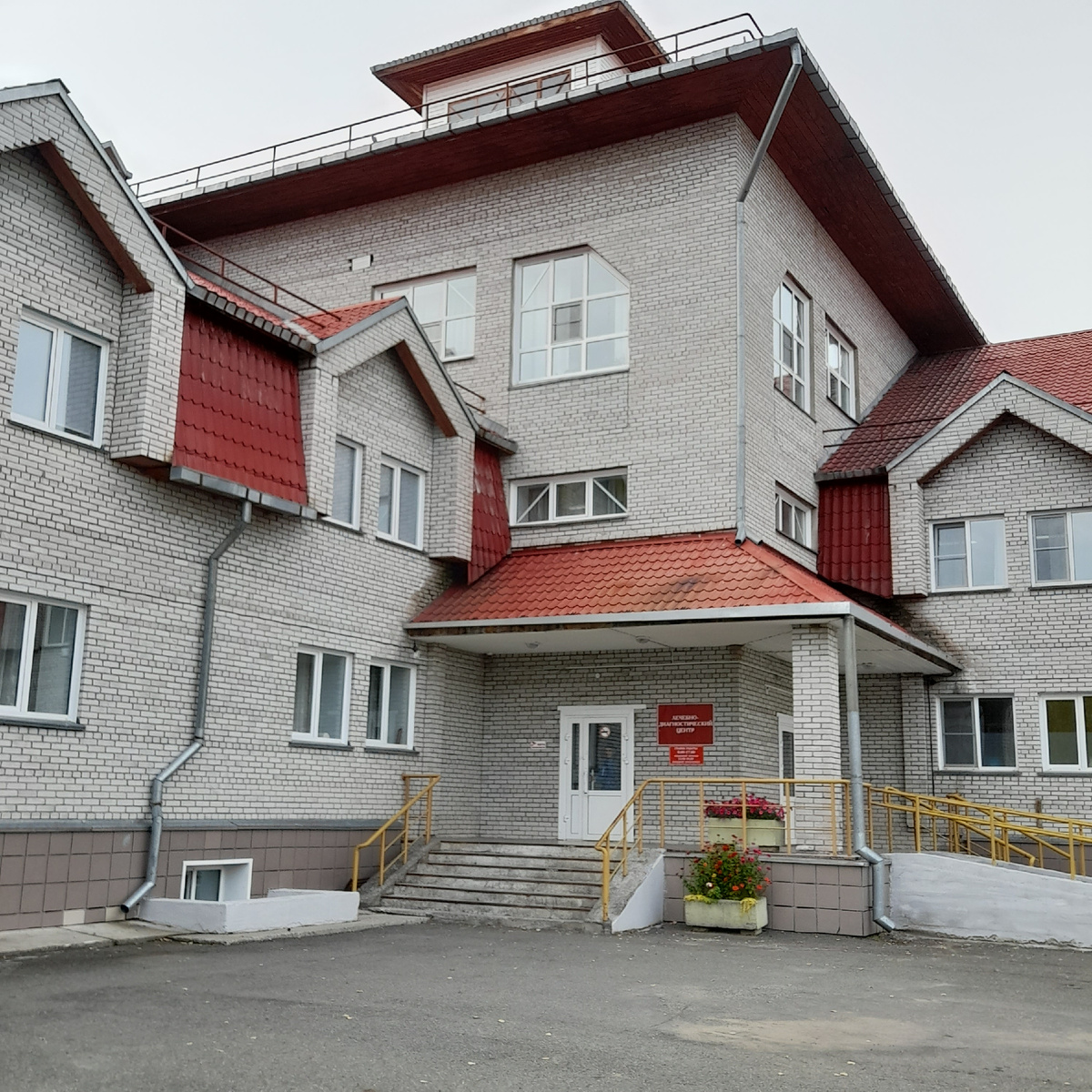 Фото автора.  Лечебный корпус