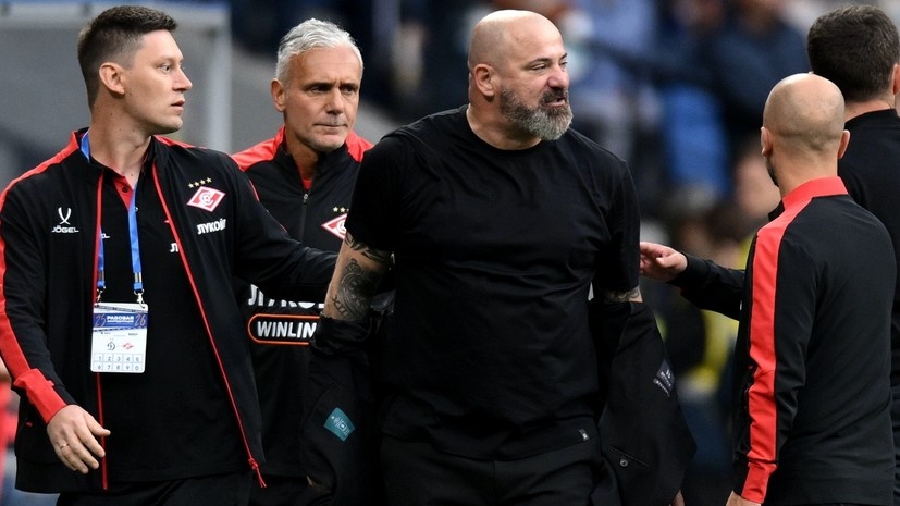     Главный тренер московского «Спартака» Деян Станкович РИА Новости Александр Вильф