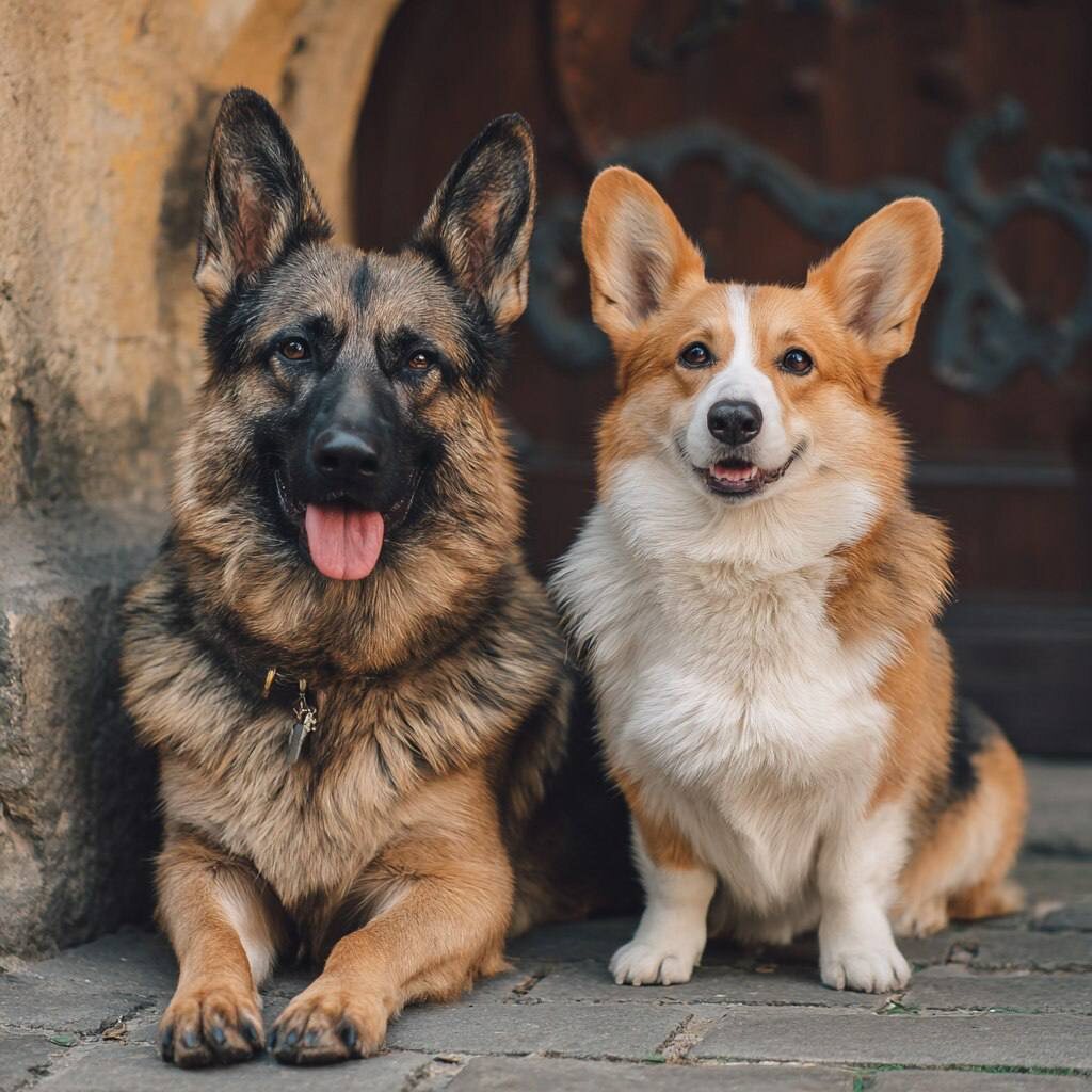 Немецкие овчарки: сила духа, верность и надёжность