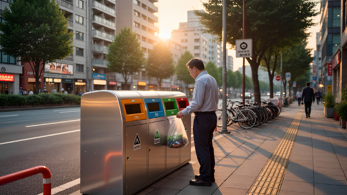 Вскоре я увидел, что моя бутылка — это лишь начало. Когда я добрался до отеля, там меня ждала целая инструкция по сортировке. Бутылки, крышки, этикетки, пластик, бумага, картон — всё делится на десятки категорий. Сначала мне это показалось невероятно сложным, но потом я понял, что этот скрупулёзный подход позволяет максимально эффективно перерабатывать или утилизировать отходы. Позже мне рассказали, что многие города сжигают несортируемый мусор, но не просто так, а на мусоросжигательных заводах, которые вырабатывают электричество для целых районов. Это удивительный пример превращения проблемы в полезный ресурс.
