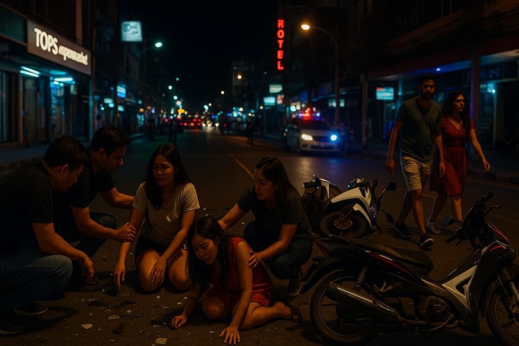    ДТП в Паттайе: туристы из Индии скрылись с места аварии